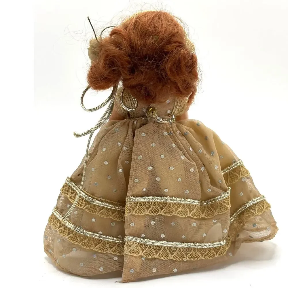 Vintage 1948-1960 Nancy Ann Storybook Doll, Plastic, Sleepy Eyes, Comes w/Stand